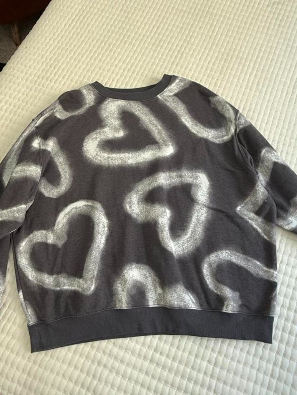 Wild Fable Women's Grey and Silver Sweatshirt